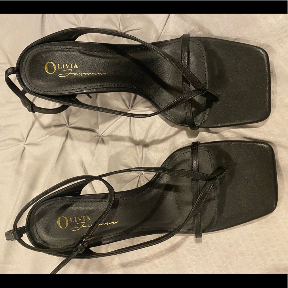 New Women’s SQUARED TOE SINGLE SOLE HEELS